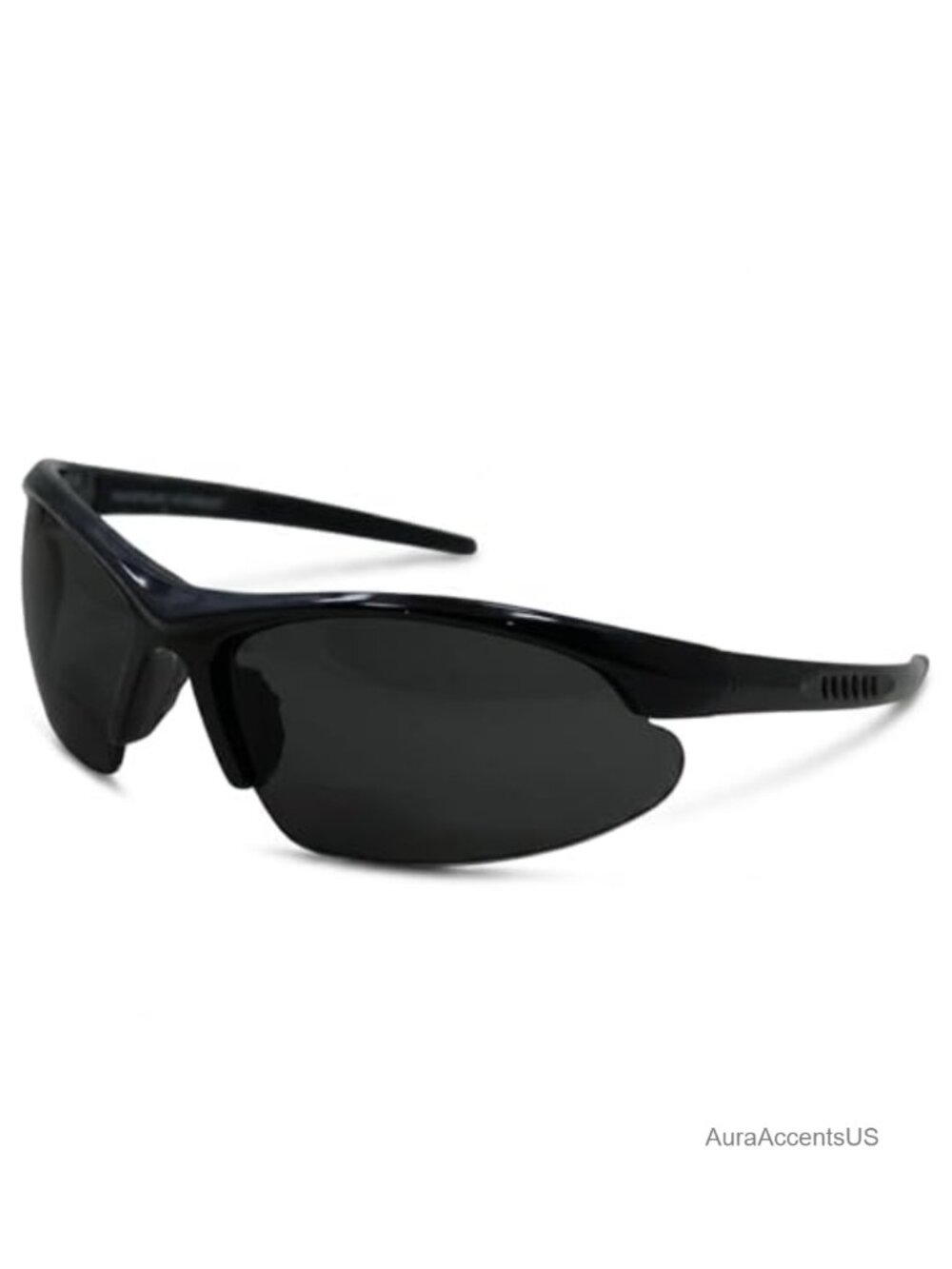 Polarized Wrap Bifocal Sunglasses UV400 Sport Readers Semi-Rimless
